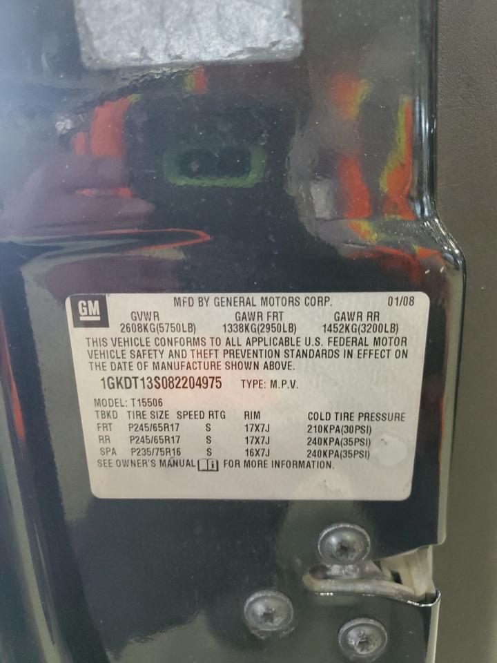 Lot #3308335076 2008 GMC ENVOY