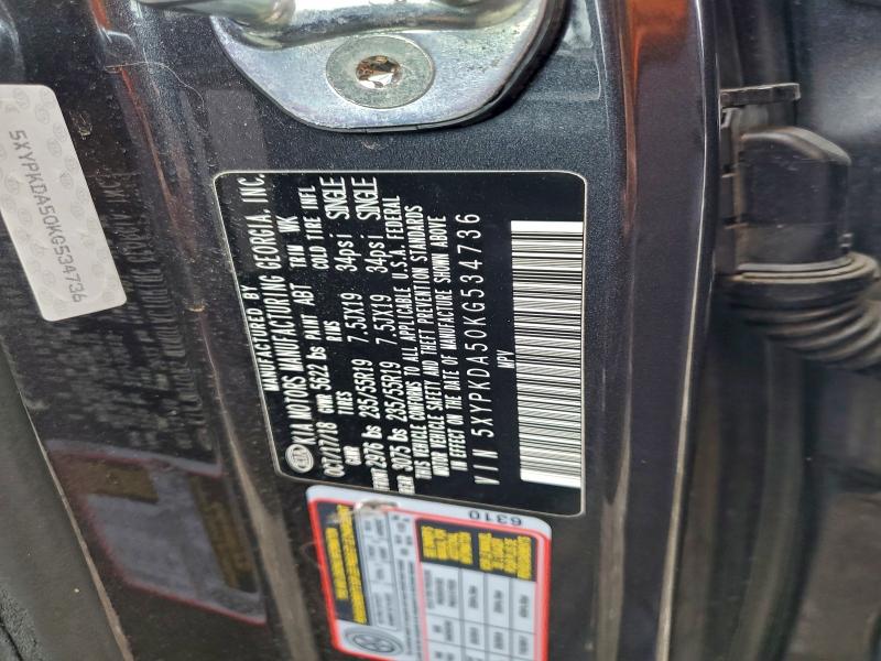 2019 KIA SORENTO SX #3303881721