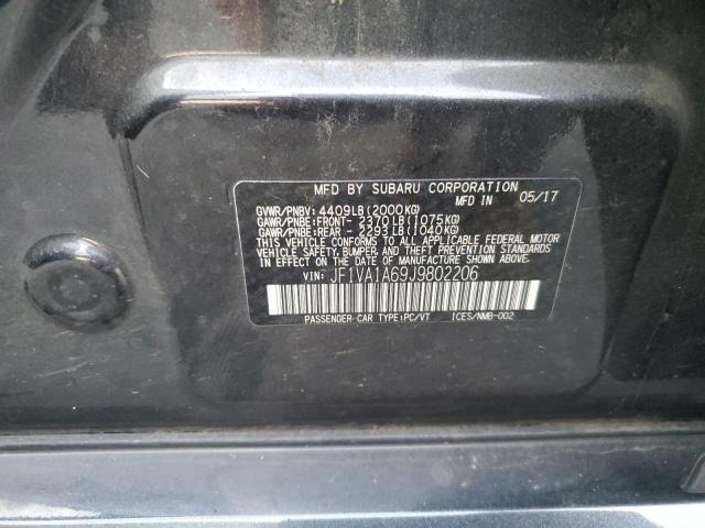 2018 SUBARU WRX #3316920102