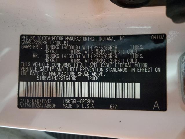 2007 TOYOTA TUNDRA DOU #3285823908