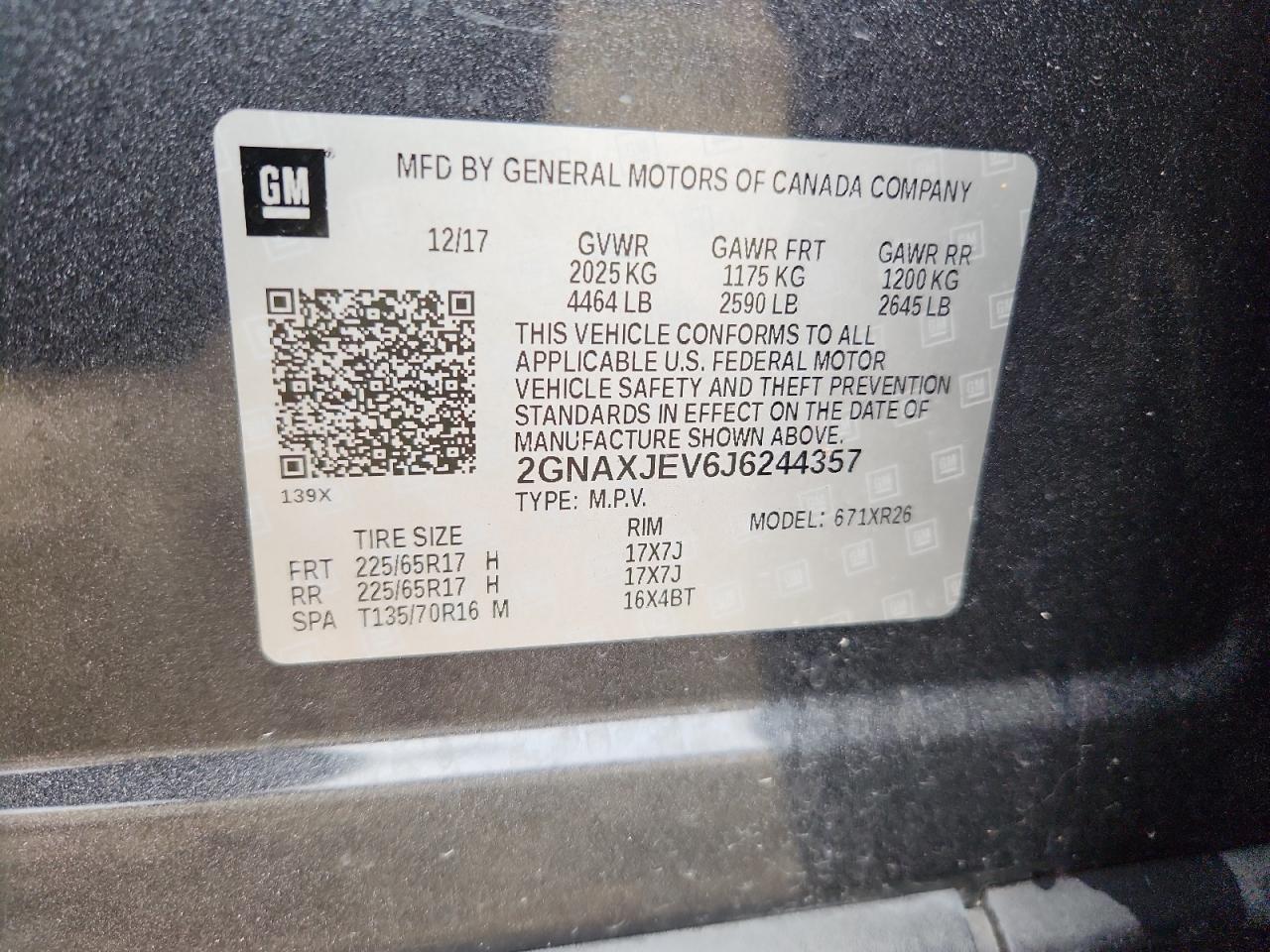 CHEVROLET EQUINOX LT