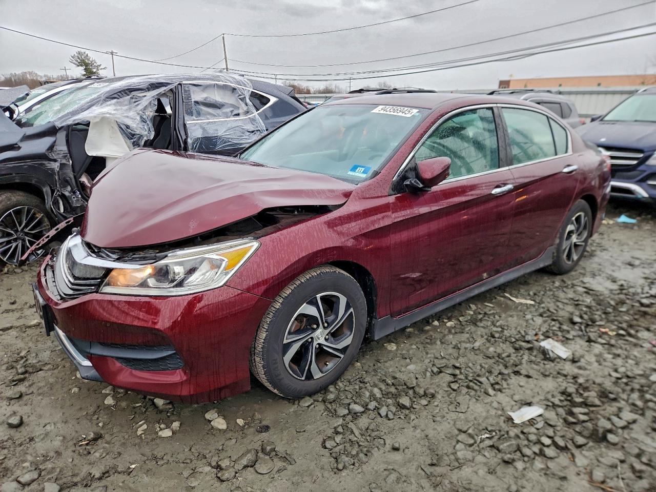 Lot #3302868968 2017 HONDA ACCORD LX