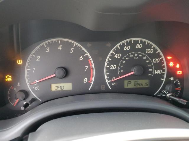 2009 TOYOTA COROLLA BA #3292561702