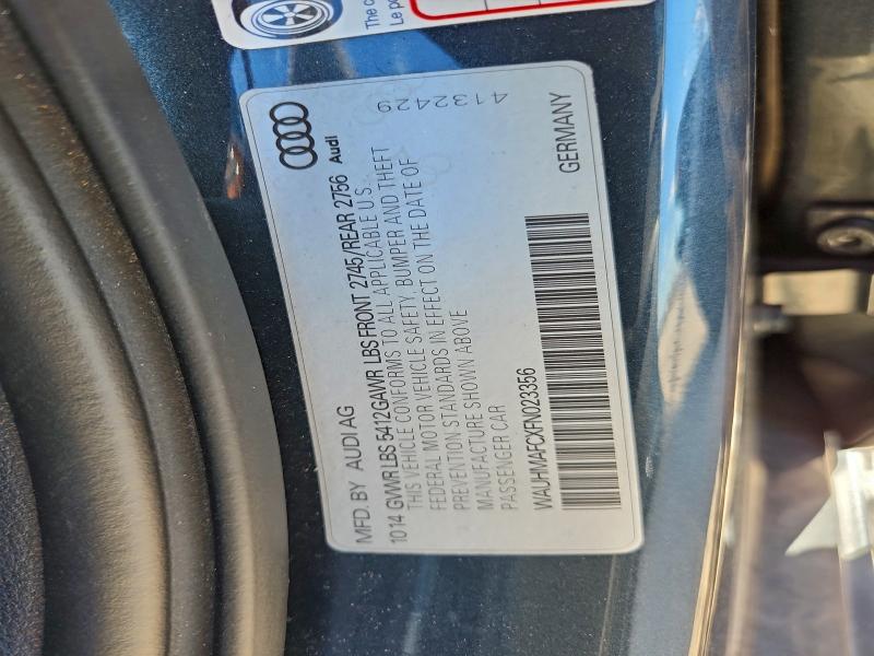 2015 AUDI A6 PRESTIG #3302536763