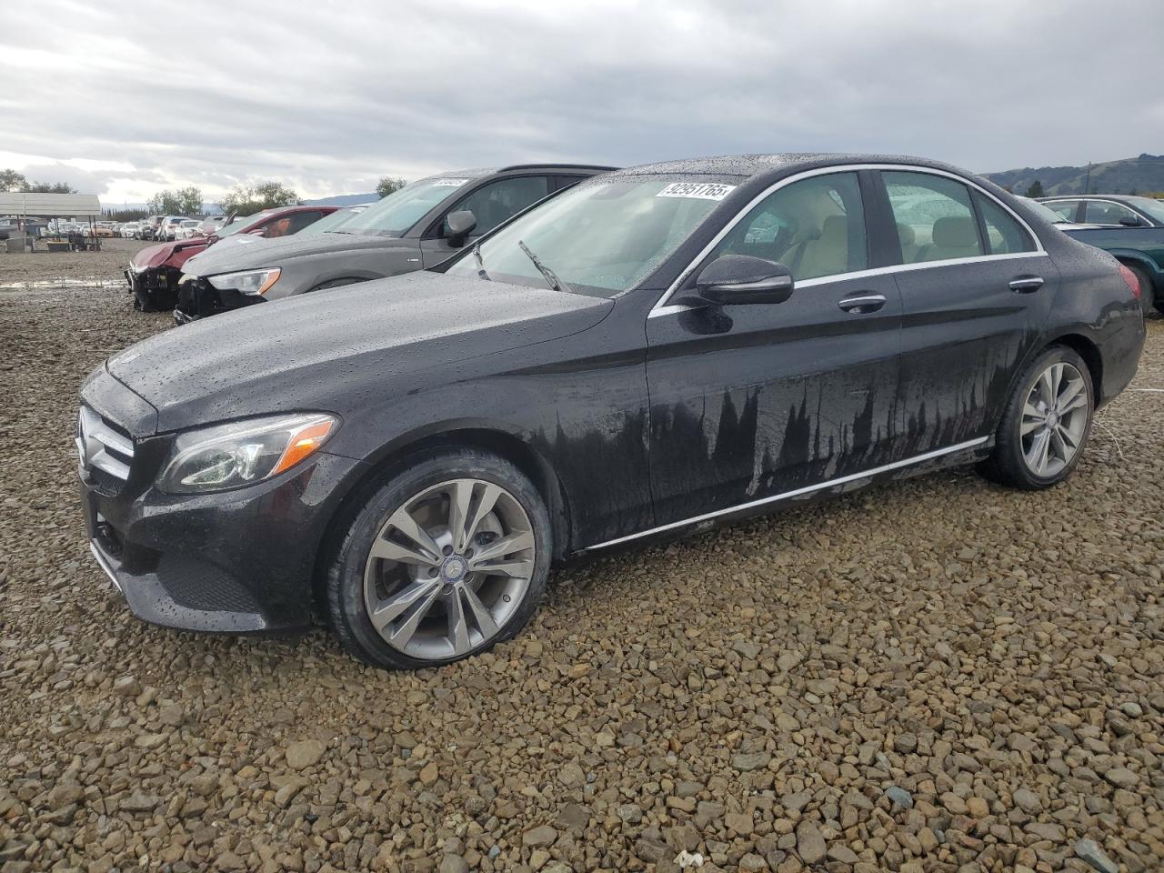 Lot #3304812666 2017 MERCEDES-BENZ C 300 4MAT