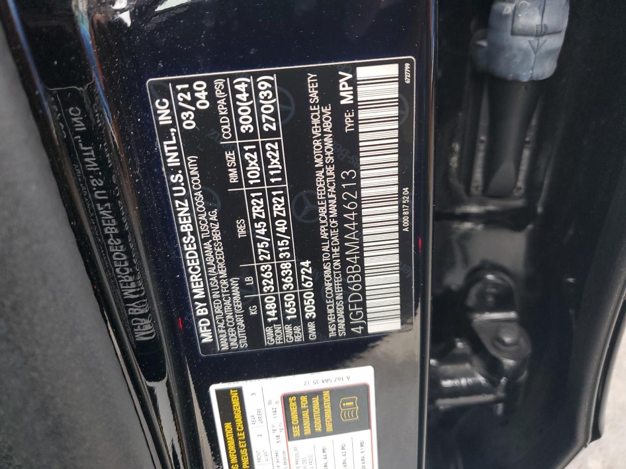 MERCEDES-BENZ GLE-CLASS AMG 53 4MATIC