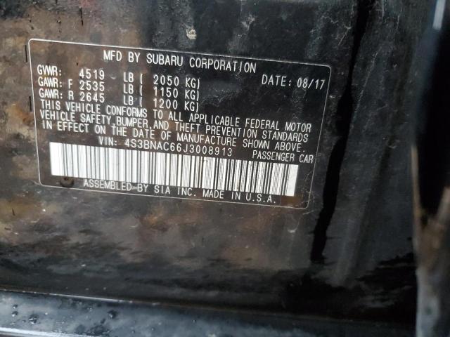 2018 SUBARU LEGACY 2.5 #3302964599