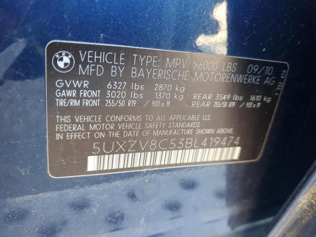 2011 BMW X5 XDRIVE5 #3292430559