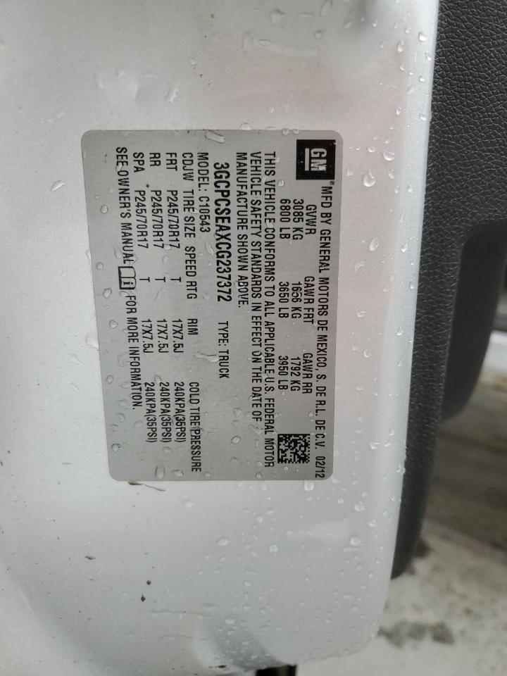 Lot #3317756080 2012 CHEVROLET SILVERADO