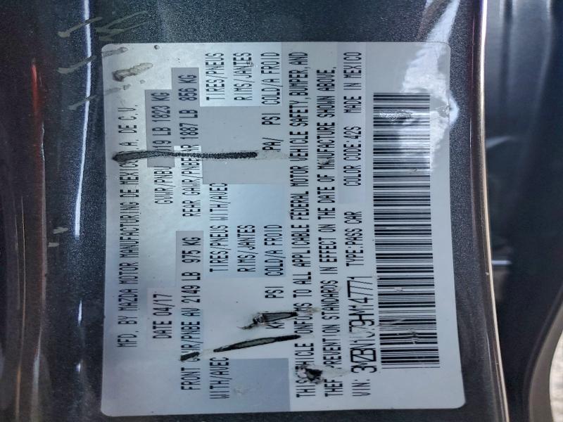 2017 MAZDA 3 SPORT #3297072497