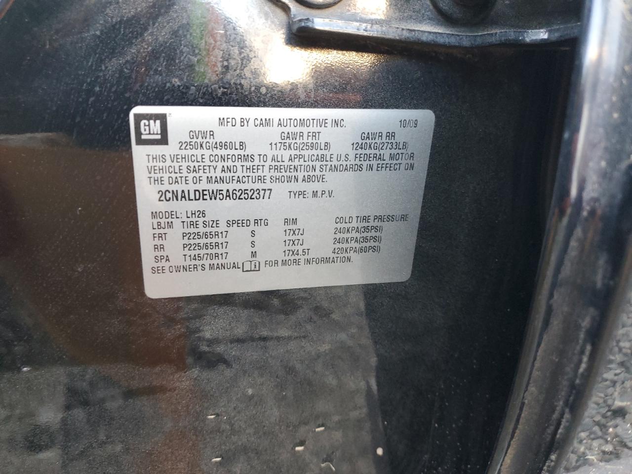 CHEVROLET EQUINOX LT