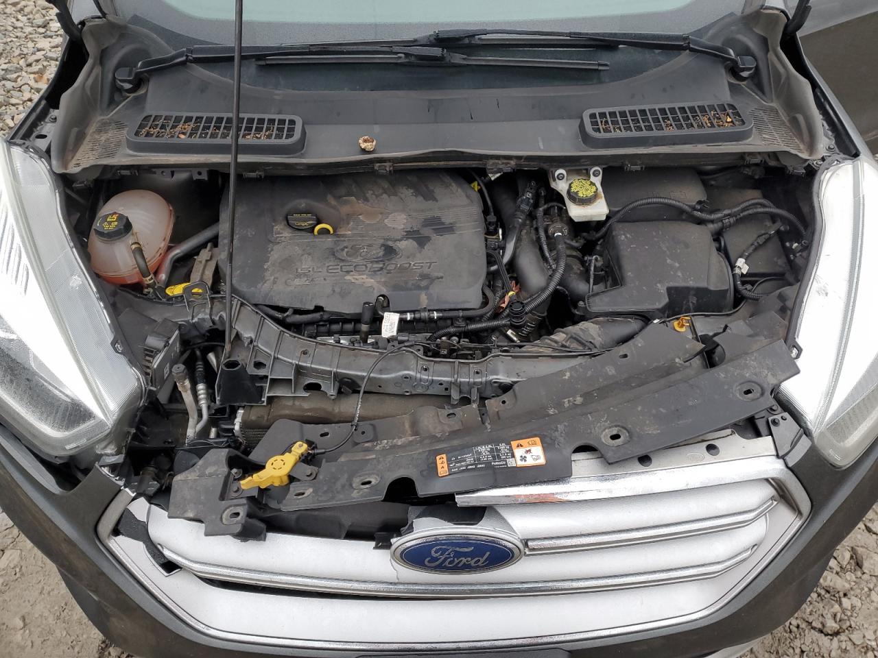 Lot #3301844390 2017 FORD ESCAPE TIT