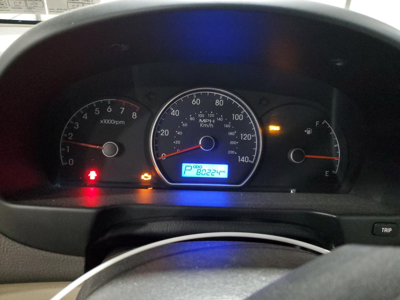 Lot #3298126140 2009 HYUNDAI ELANTRA GL