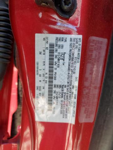 2012 FORD FOCUS SEL #3291565950