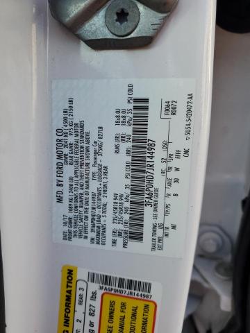 2018 FORD FUSION SE #3294671030