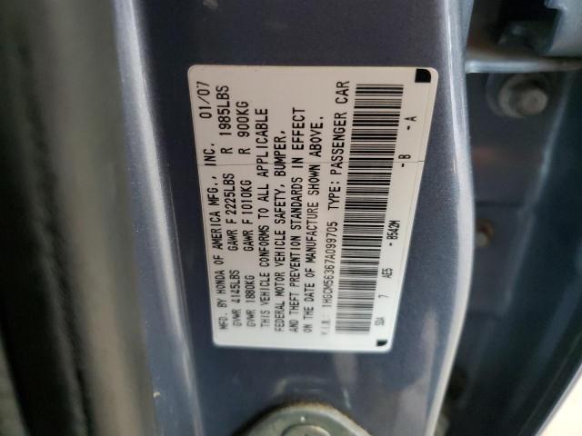 2007 HONDA ACCORD SE #3285555274
