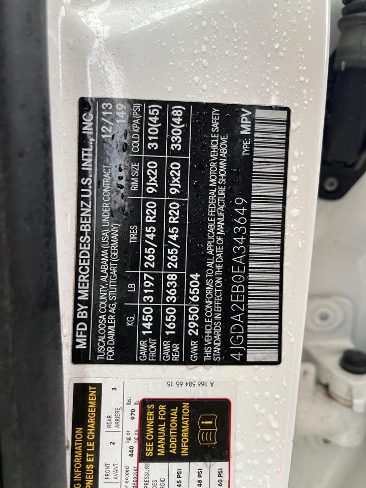 MERCEDES-BENZ M-CLASS 350 BLUETEC