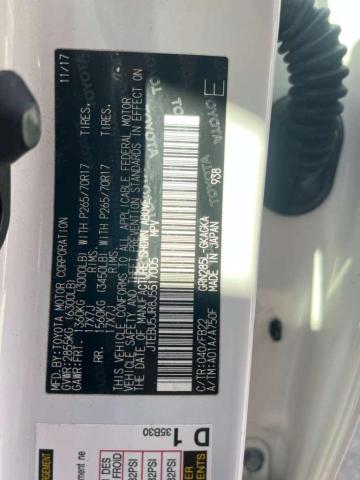 2018 TOYOTA 4RUNNER SR #3293406098