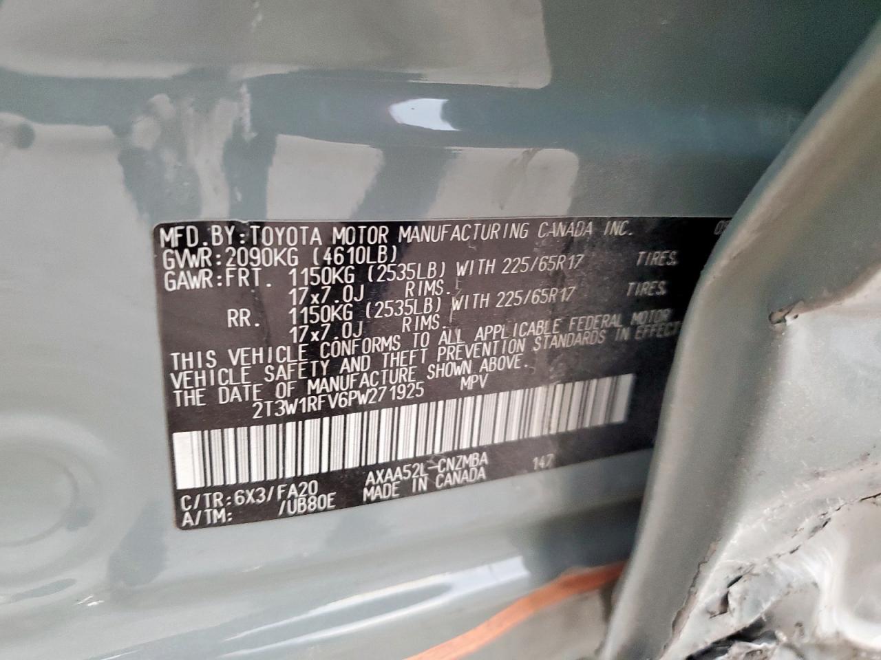 Lot #3305727725 2023 TOYOTA RAV4 XLE