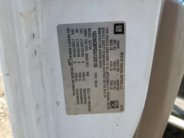 2018 CHEVROLET EXPRESS G2 #3287475022