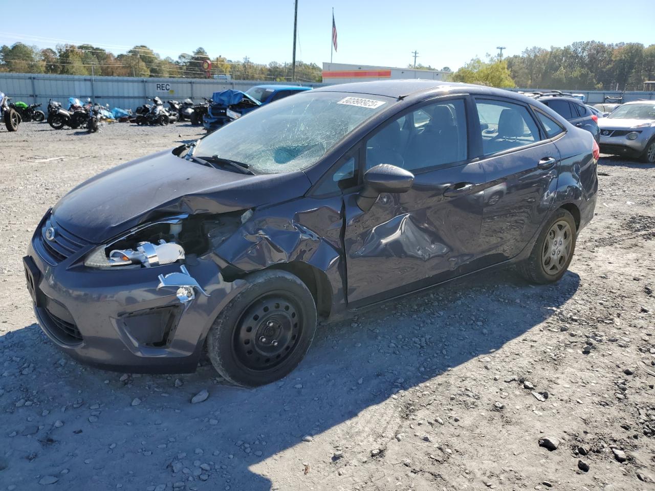 Lot #3298114147 2013 FORD FIESTA S