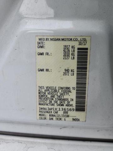 2018 NISSAN ALTIMA 2.5 #3303925694