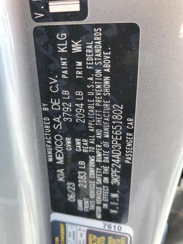 2023 KIA FORTE LX #3304141504