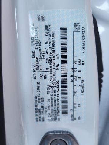 2023 FORD ESCAPE ACT #3296263424