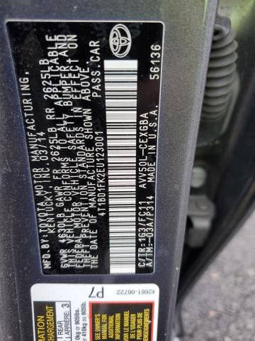 2014 TOYOTA CAMRY HYBR #3301933497