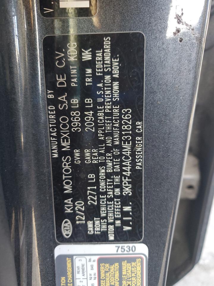 Lot #3309772859 2021 KIA FORTE GT