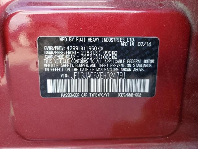 2014 SUBARU IMPREZA PR #3291333137