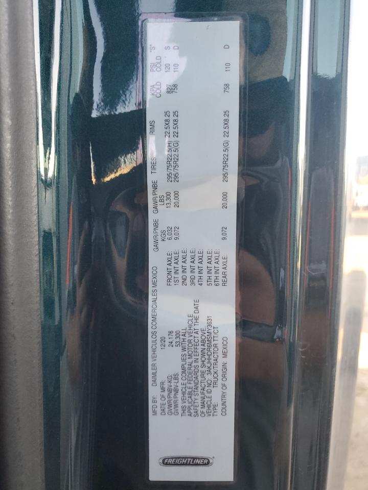 Lot #3293590445 2021 FREIGHTLINER CASCADIA 1