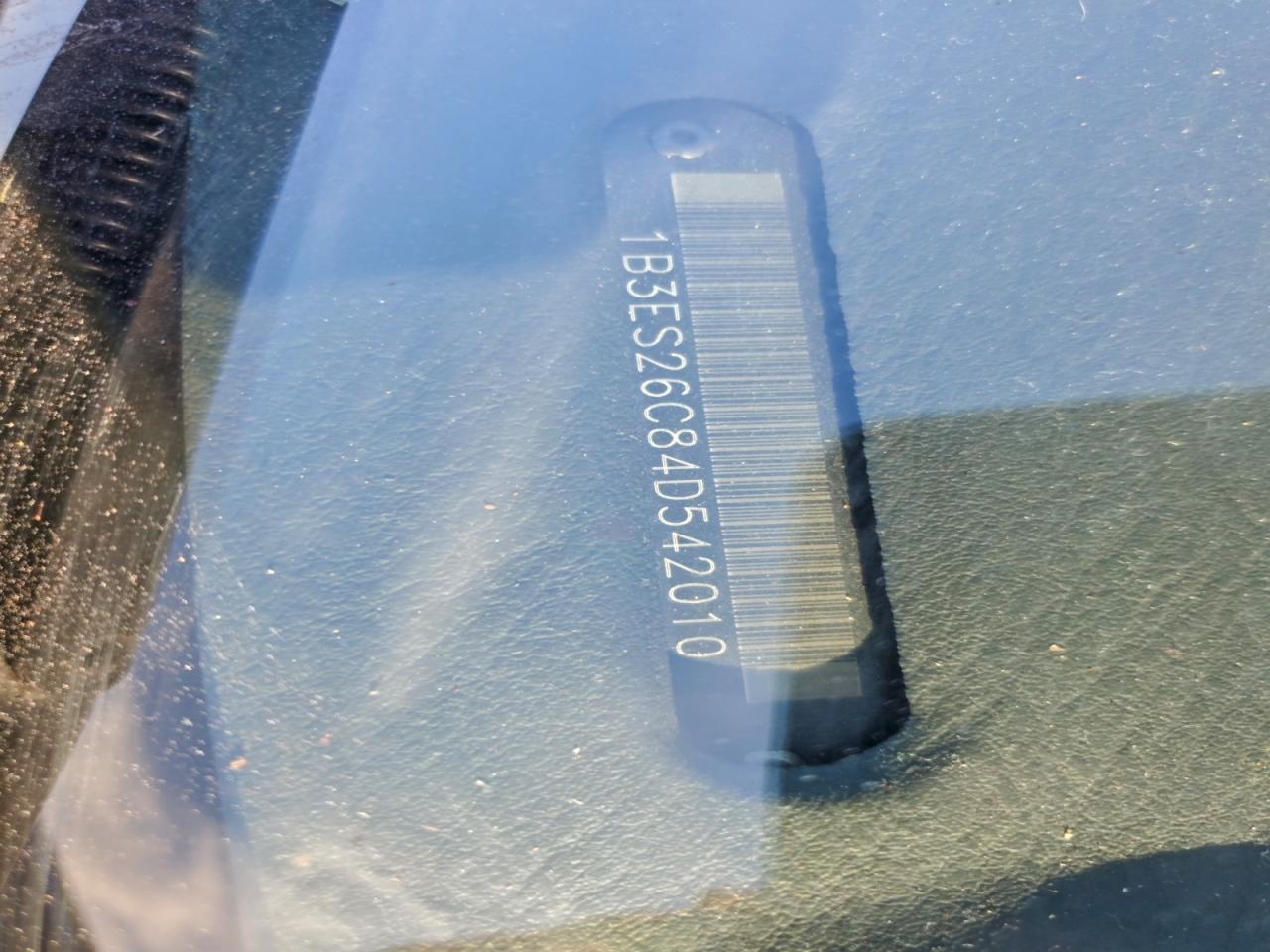 Lot #3302799992 2004 DODGE NEON BASE