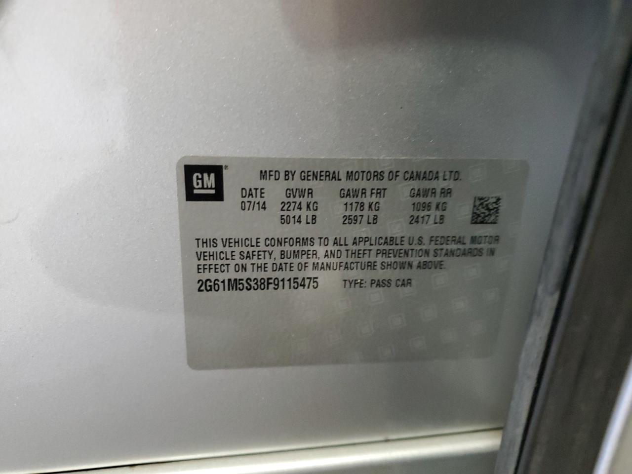 CADILLAC XTS LUXURY COLLECTION