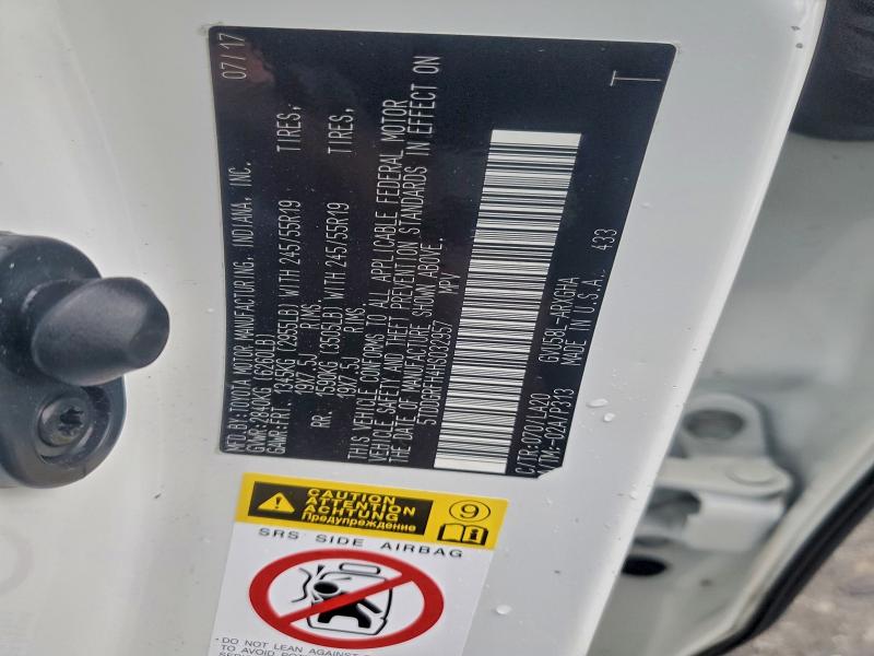 2017 TOYOTA HIGHLANDER #3302964614