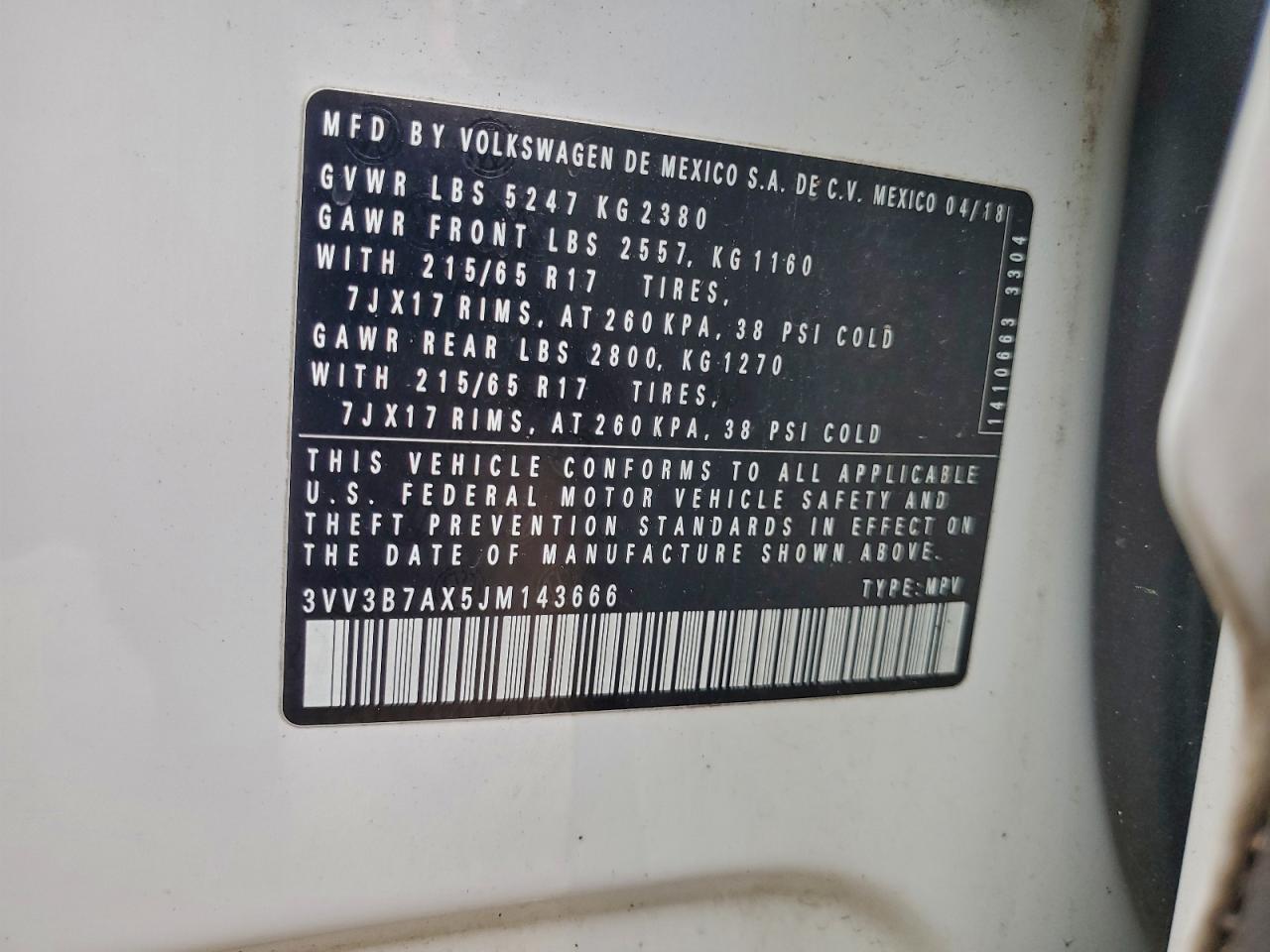 VOLKSWAGEN TIGUAN SE