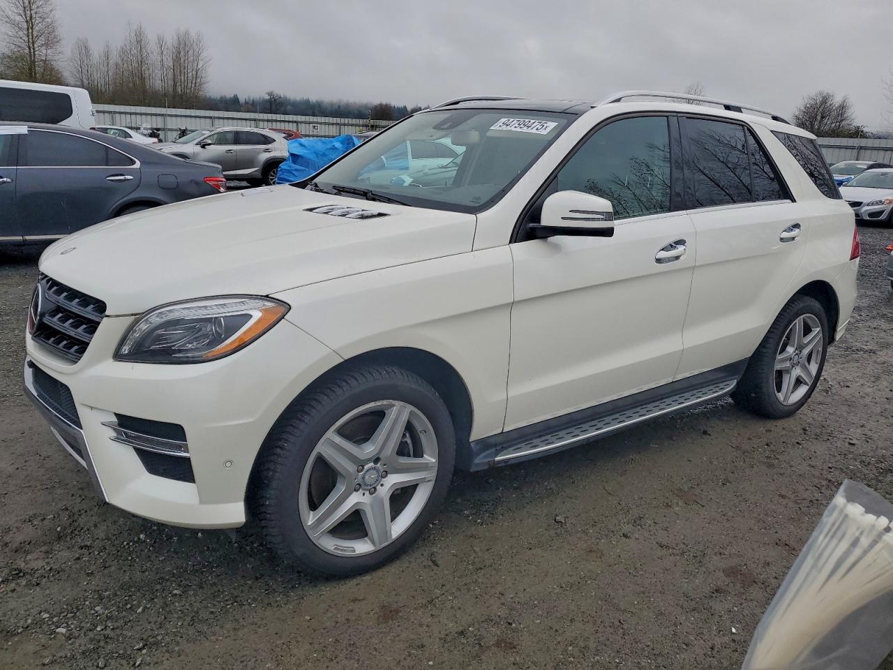Lot #3298046145 2014 MERCEDES-BENZ ML 550 4MA