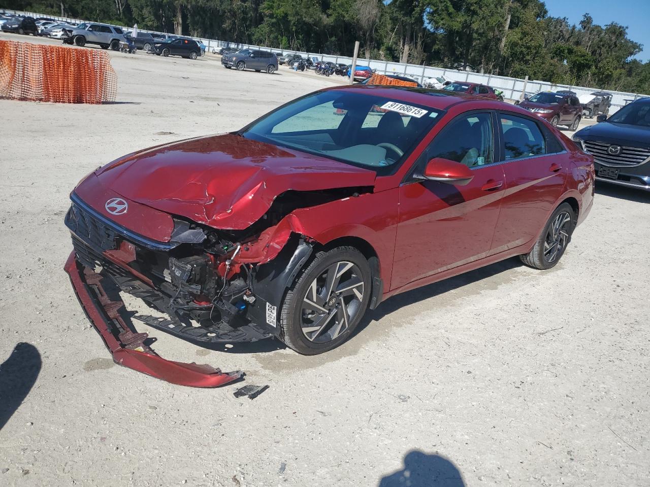 Lot #3302855932 2024 HYUNDAI ELANTRA SE