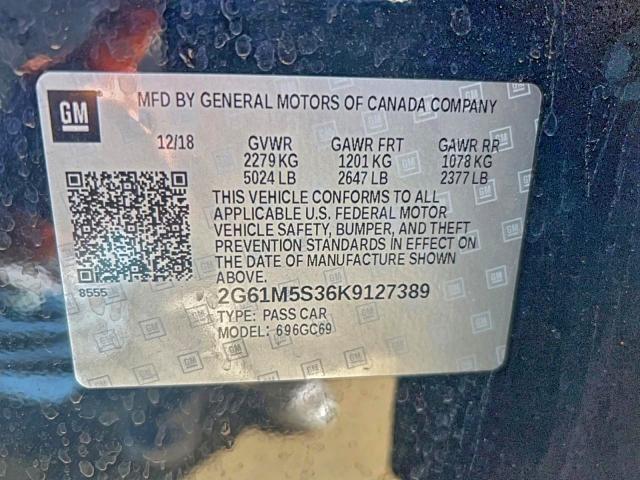 2019 CADILLAC XTS LUXURY #3298017147