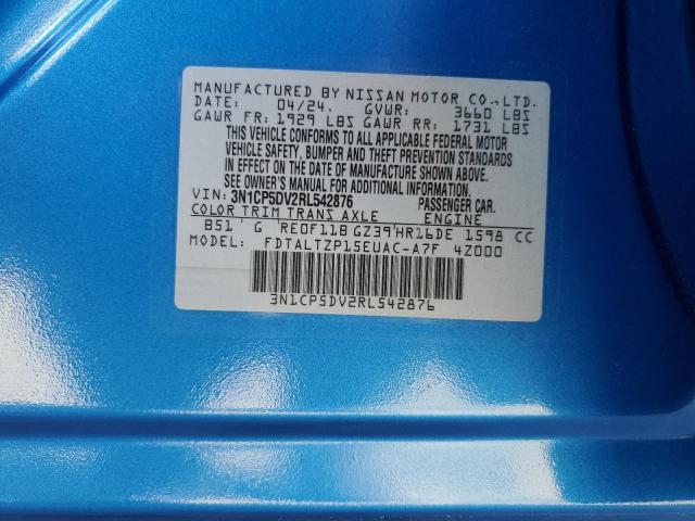 2024 NISSAN KICKS SR #3310547046