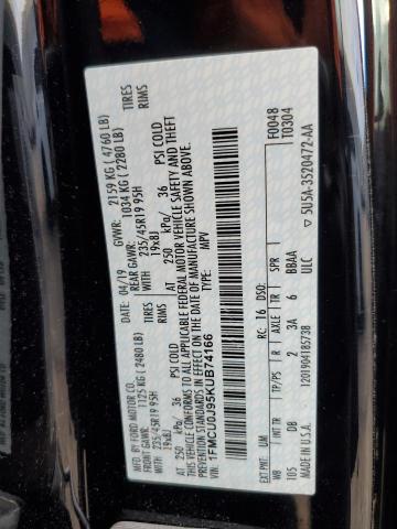 2019 FORD ESCAPE TIT #3310579048