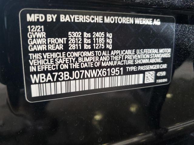 2022 BMW 540 XI #3303879714