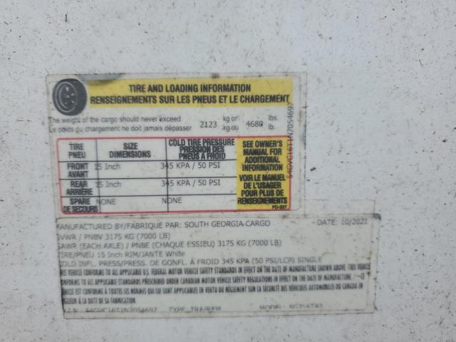 2022 SOUT CARGO #3303571929