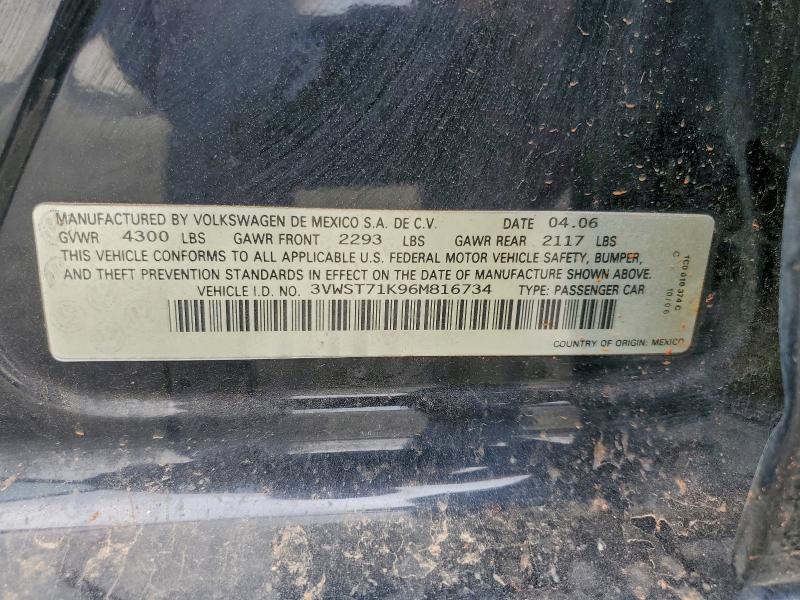 2006 VOLKSWAGEN JETTA TDI #3294499525