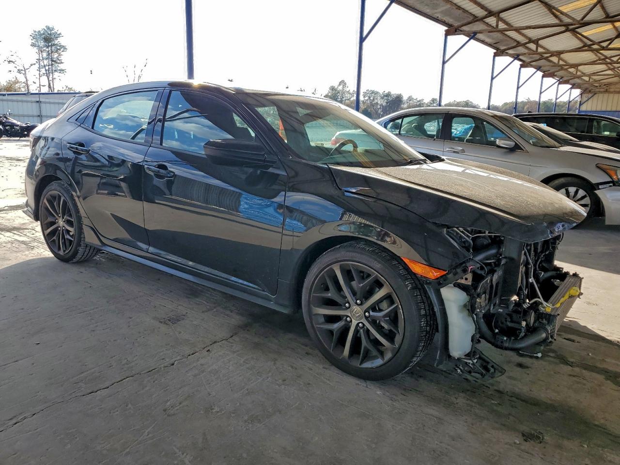 Lot #3317966904 2020 HONDA CIVIC SPOR