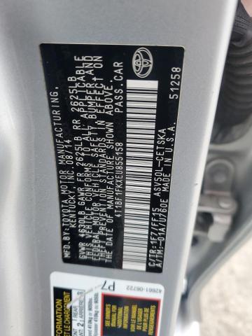 2014 TOYOTA CAMRY L #3297153520