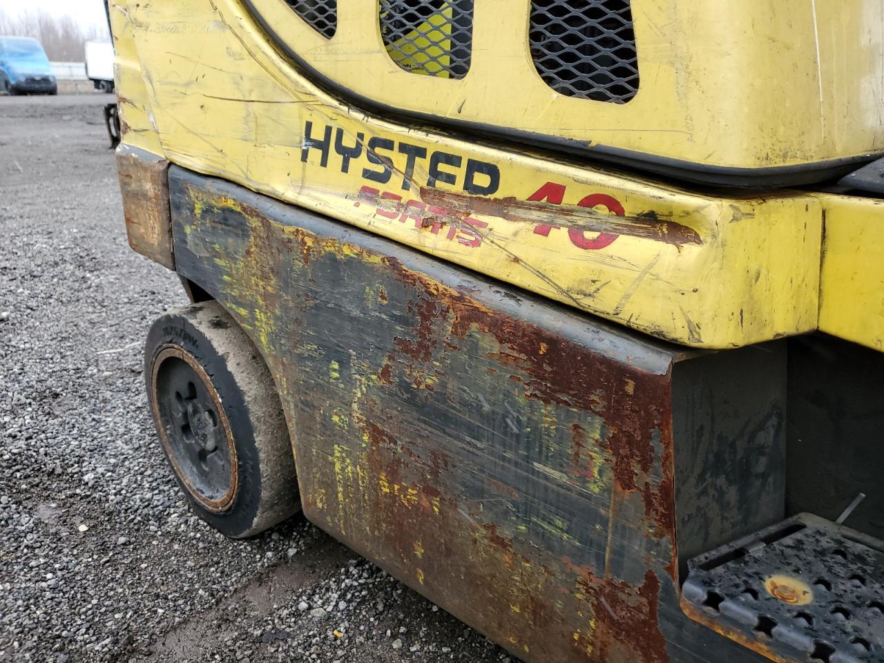 Lot #3278618984 2007 HYSTER FORKLIFT