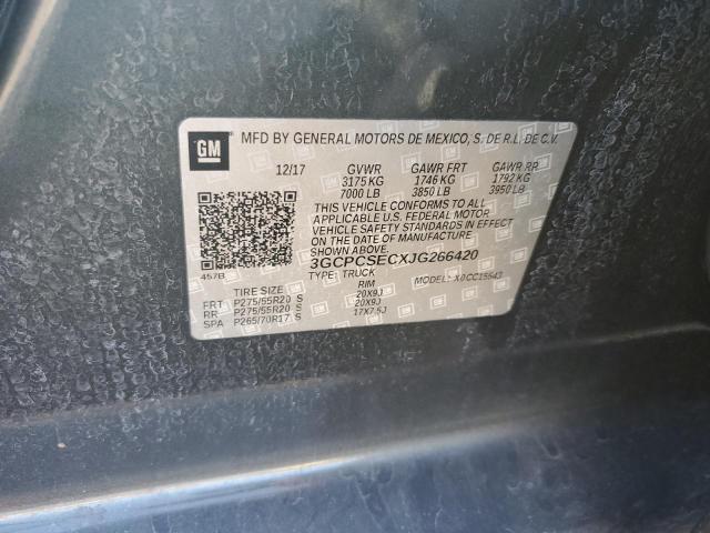 2018 CHEVROLET SILVERADO #3301803359