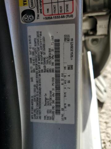 2014 FORD FIESTA SE #3286694281