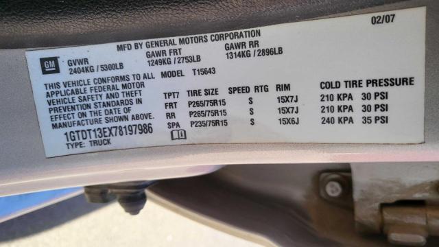 2007 GMC CANYON #3284605384